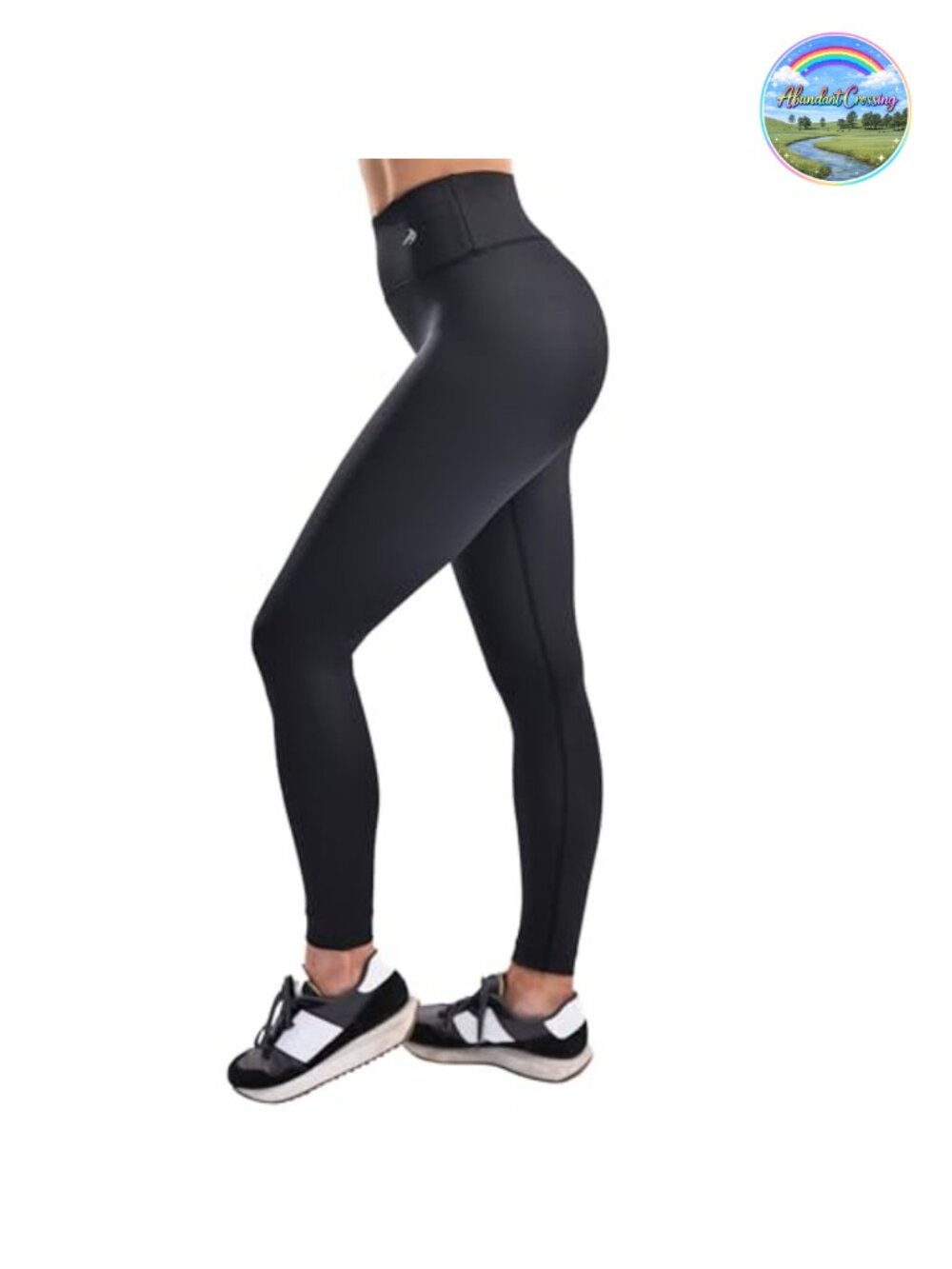 High Waisted Compression Leggings with Tummy Control - Squat Proof